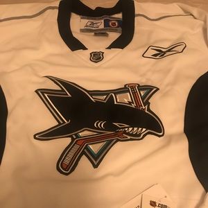 Reebok San Jose sharks jersey